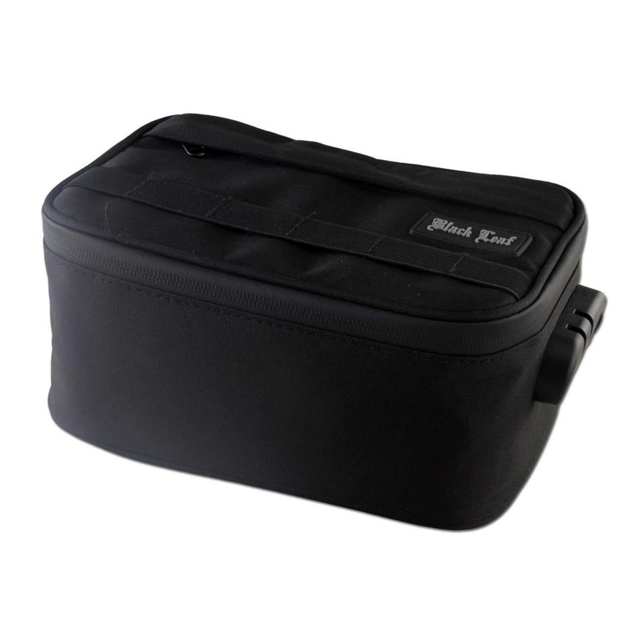 BLACK LEAF Geruchsdichte Tasche mit Schloss schwarz